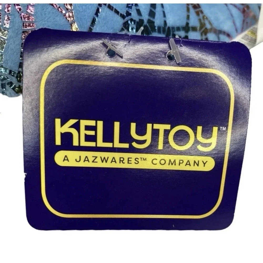 Kellytoy Blue Dolphin Plush 8
